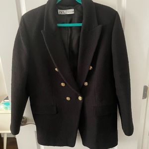 Black Blazer w/ gold buttons